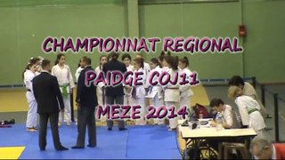 CHAMPIONNAT Régional PAIDGE 2014 MEZE