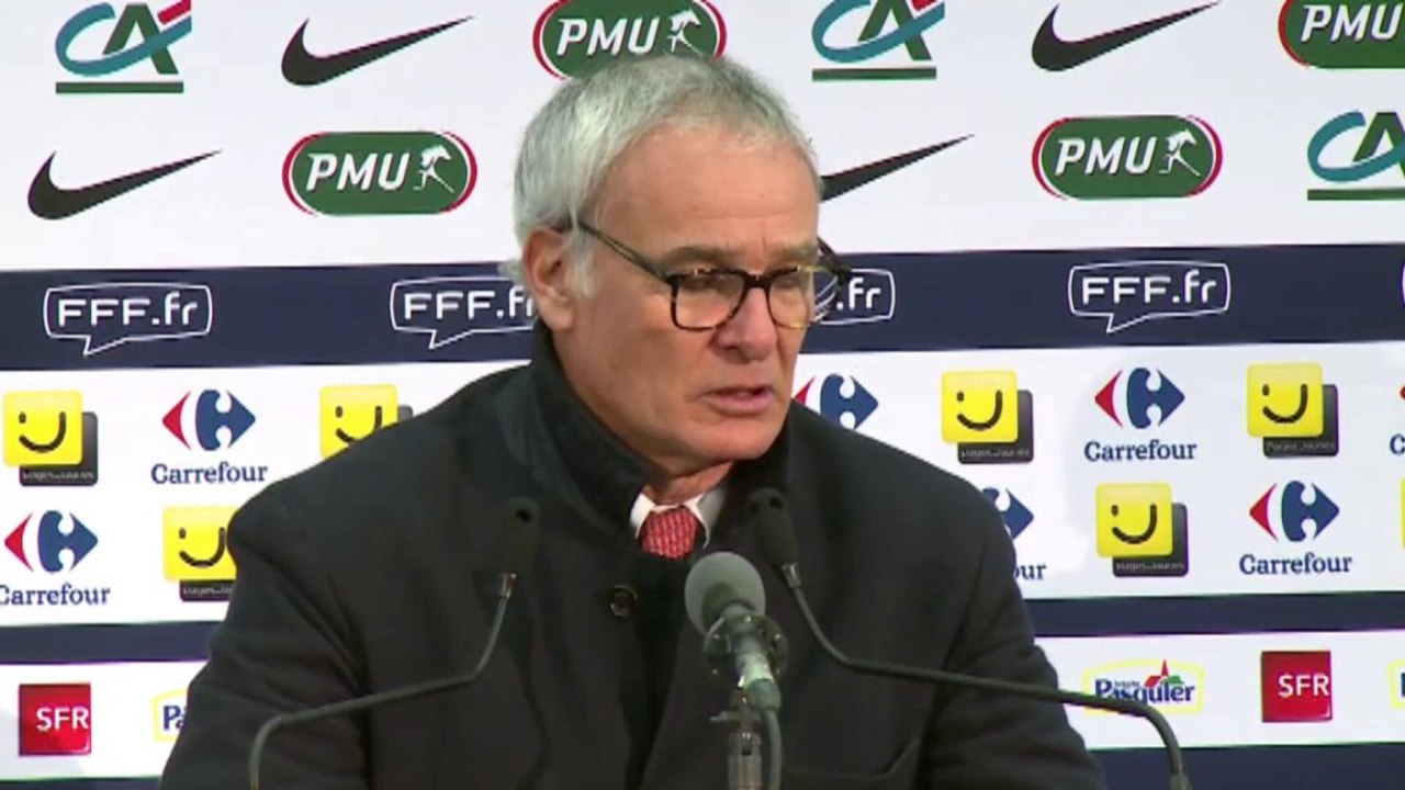 Copa de Francia - Ranieri, satisfecho tras el triunfo ante el Niza