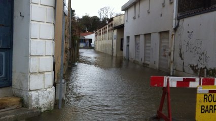 Inondations à Talmont