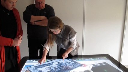Thérouanne : une table tactile plonge dans le passé de la Morinie