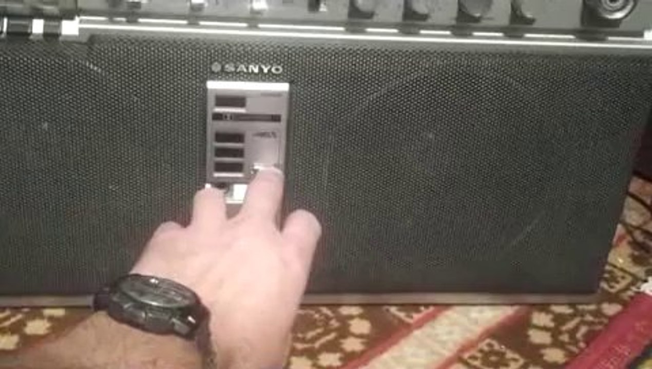 Sanyo M-X 650 LU RARE working Sound Test