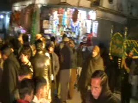 27 SAFAR 2014 Jaloos Taboot Imam Hassan a.s In Main Bazar Haripur Clip1
