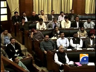 Sindh Assembly Session-14 Feb 2014