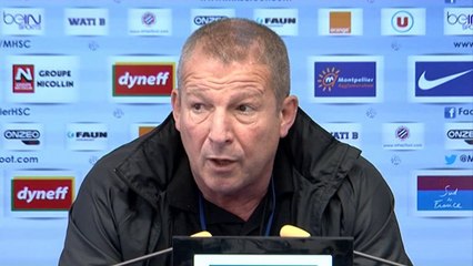 Rolland Courbis avant Rennes vs MHSC (J25)