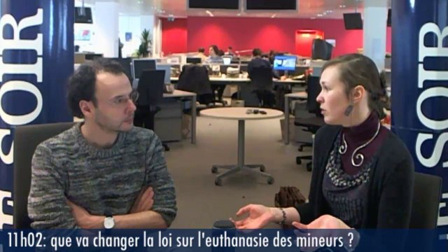 11h02: «La loi sur l'euthanasie des mineurs donne un cadre légal à une pratique déjà existante»