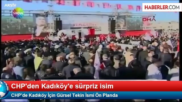 CHP'de Kadıköy İçin Gürsel Tekin İsmi Ön Planda