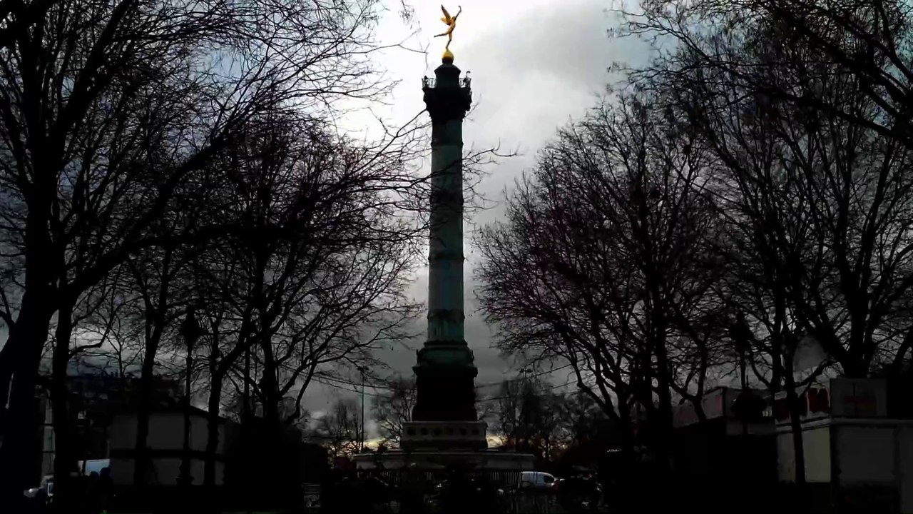 timelapse place de la bastille
