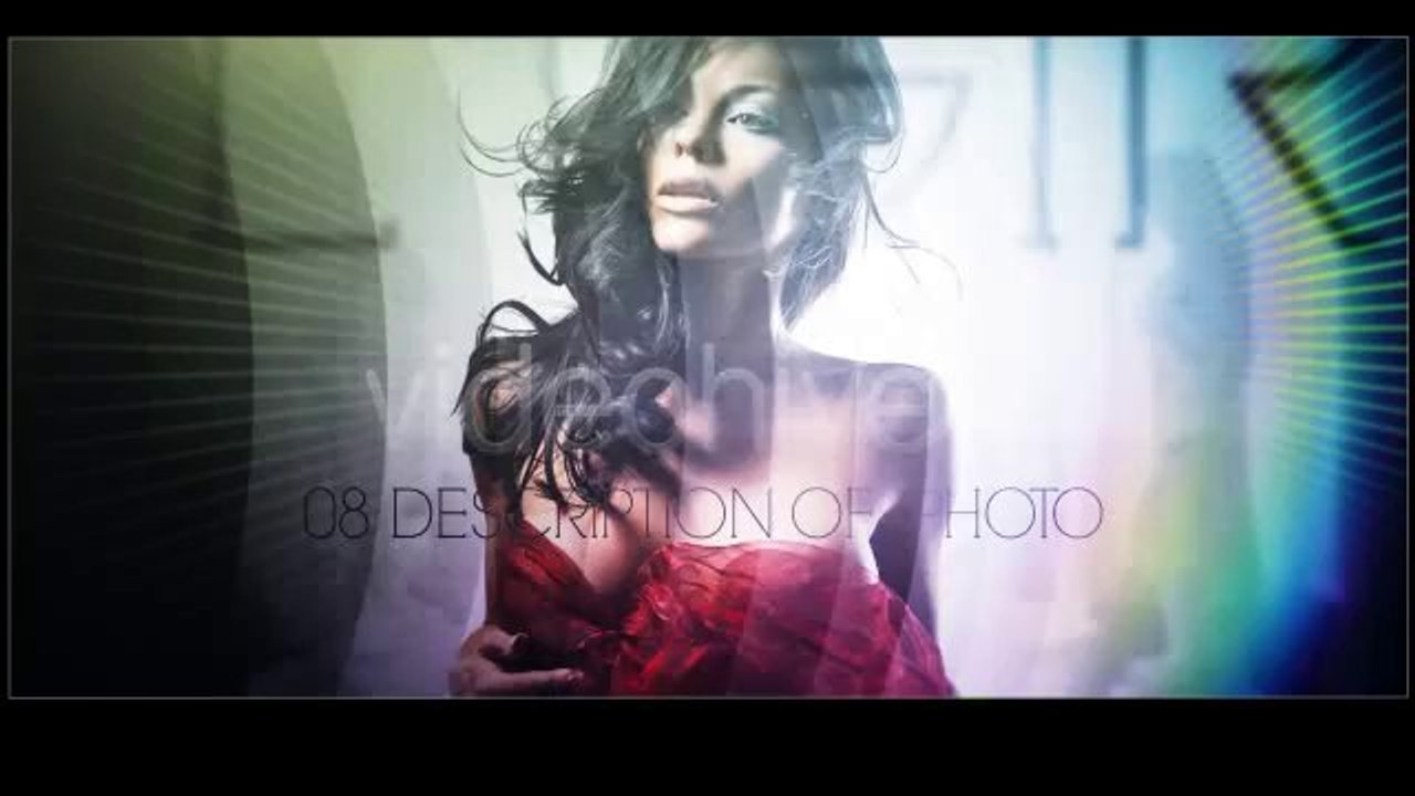 Abstract model - After Effects Template