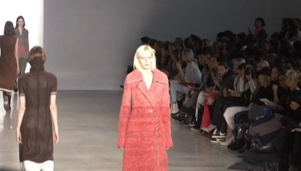 La mujer urbana de Calvin Klein en Nueva York