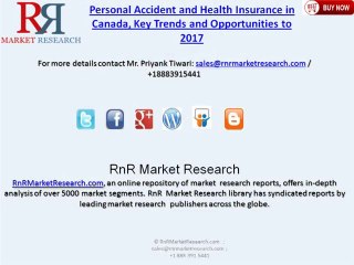 Canada Personal Accident and Health Insurance 2017