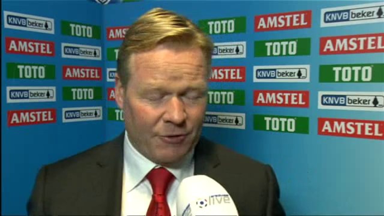 01-11-2012 Ronald Koeman na Xerxes DZB - Feyenoord