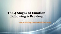 The 4 Stages of Emotion Following a Break Up, Could it be the End
