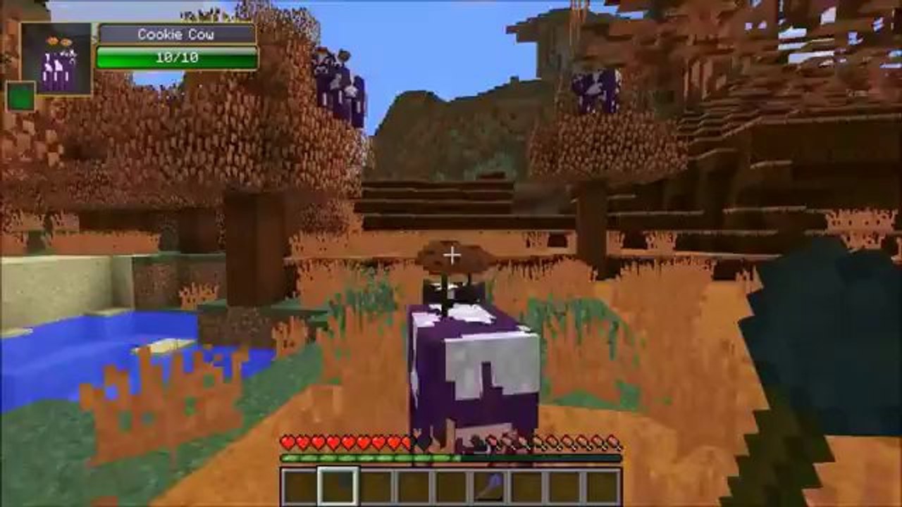 MINECRAFT_ COOKIE MONSTER (JUMPING COOKIES, COOKIE COW, COOKIE BIOME, & MORE!) MOD SHOWCASEA