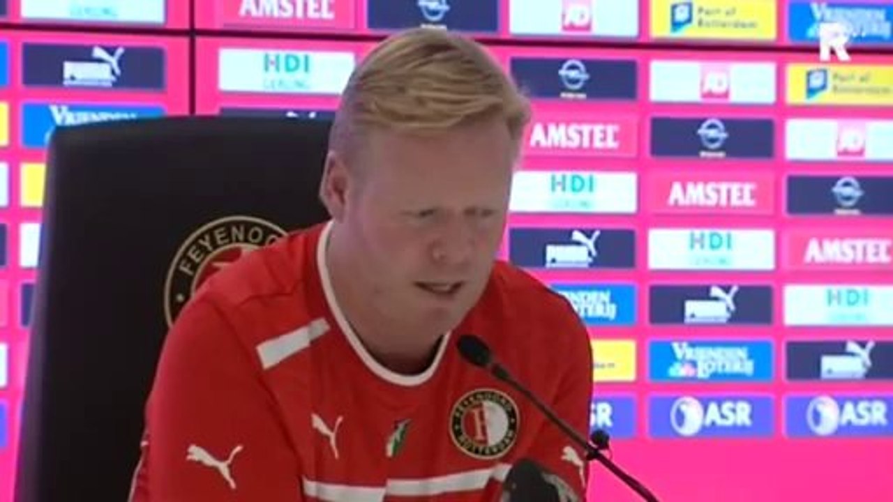 09-11-2012 Persconferentie vooraf aan Feyenoord...