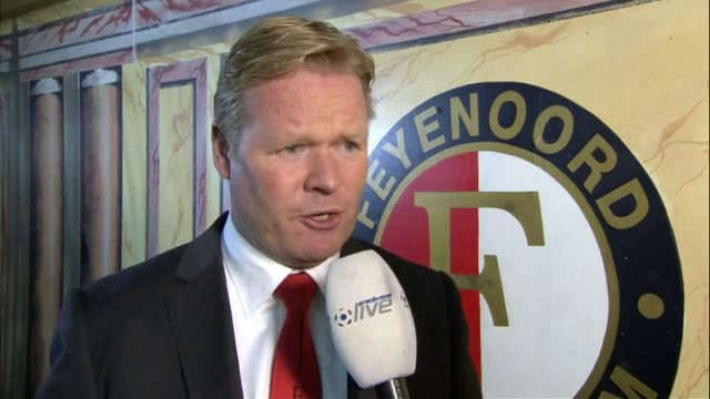 11-11-2012 Ronald Koeman vooraf aan Feyenoord - Roda JC