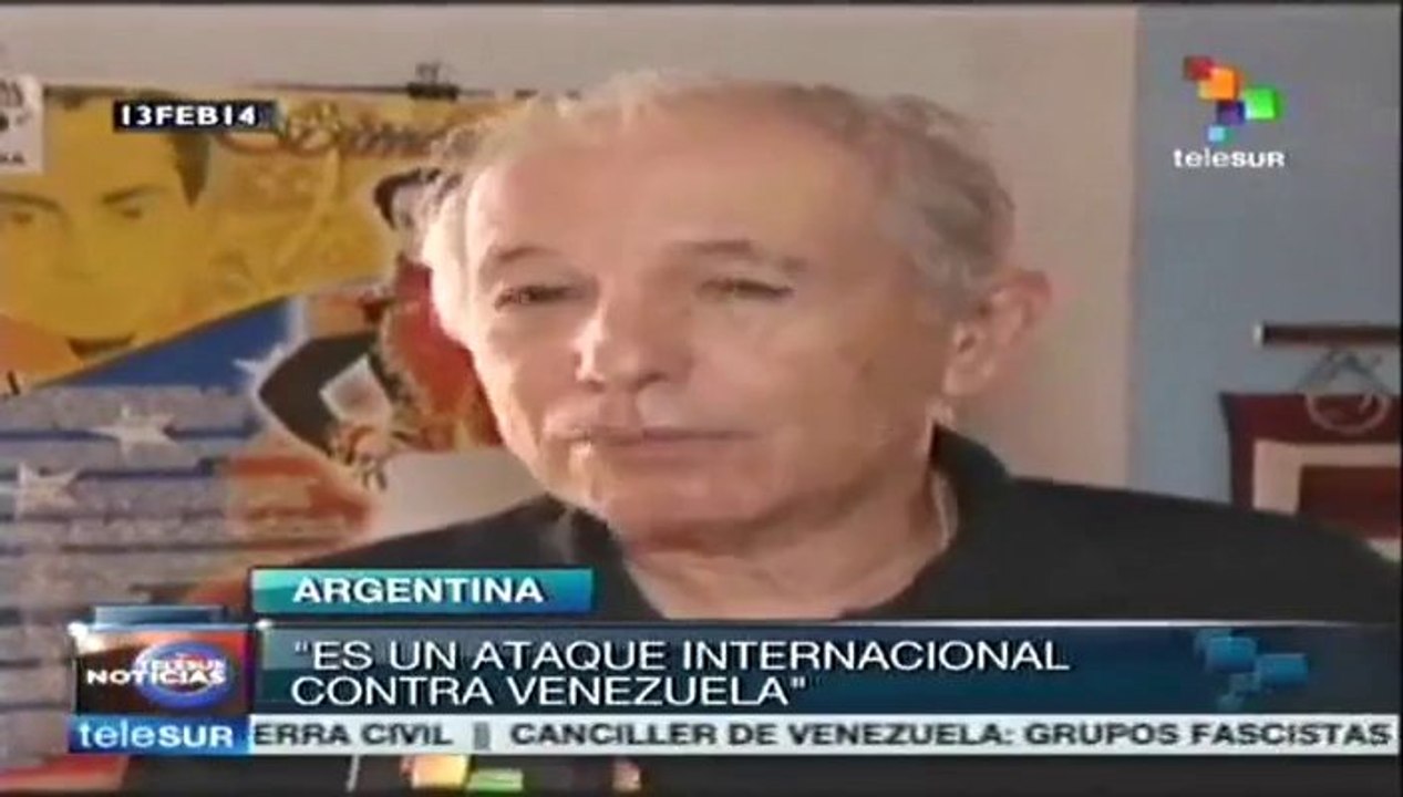 Intelectuales argentinos condenan actos violent...