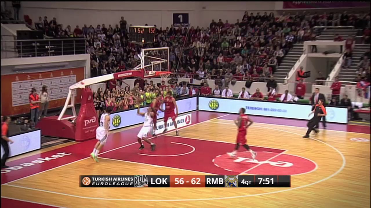 Assist of the night: Sergio Llull, Real Madrid