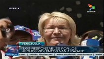 Responsables por hechos violentos van a pagar: fiscal Ortega