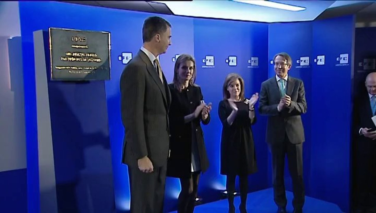 Los Príncipes de Asturias destacan el papel de EFE como vertebradora de España