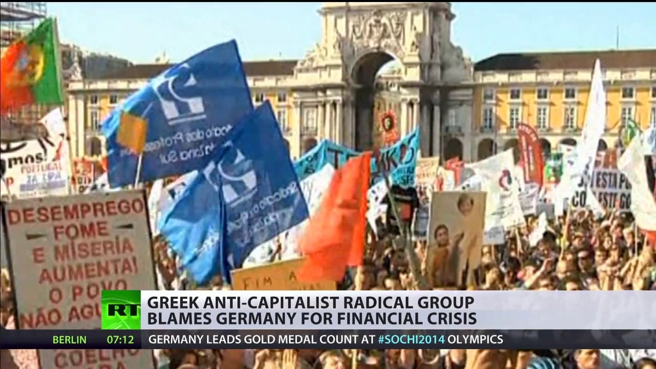 Extremist Greek group vows attacks on German firms, blaming Berlin for crisis