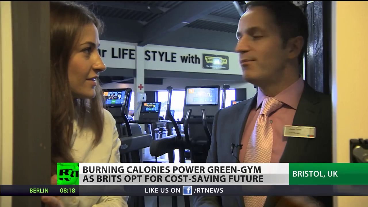 Burn calories, generate electricity! Fat power helps save energy in UK