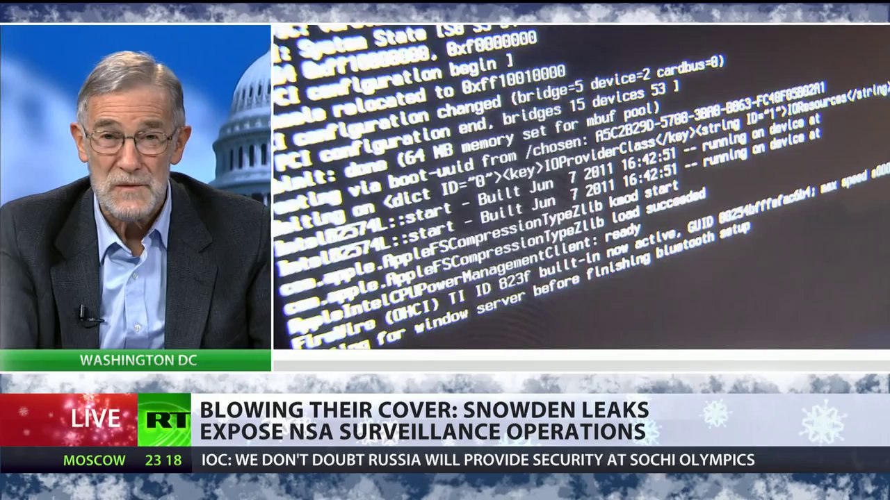 'Snowden should have been Time's Person of 2013' - former CIA officer