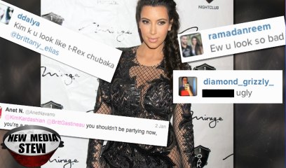 KIM KARDASHIAN Called Fat, Ugly Mother on Twitter
