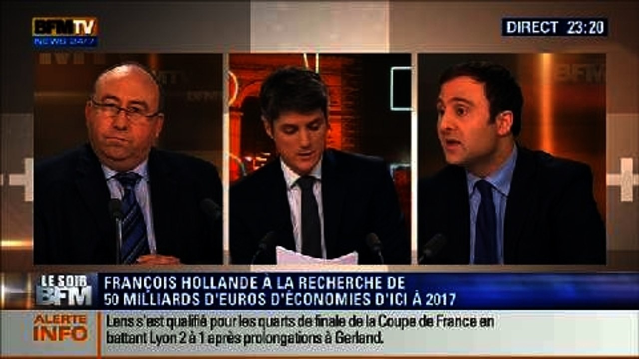Le Soir BFM: Comment économiser 50 milliards d’euros d'ici à 2017 ? - 13/02 5/5