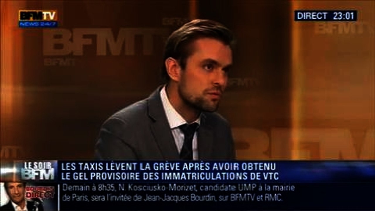 Le Soir BFM: Taxis vs VTC: Matignon reporte les immatriculations de VTC - 13/02 3/5
