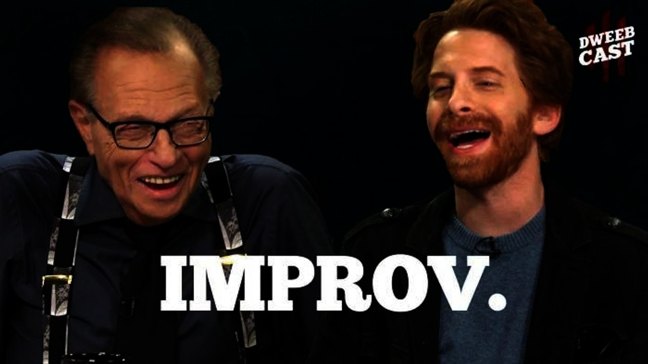Seth Green and Larry King do some Improv | DweebCast | OraTV