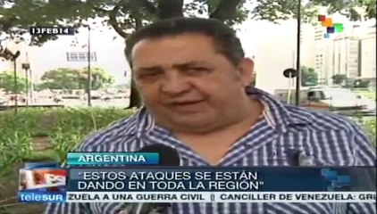 Ataques en Venezuela, estrategia permanente del imperio: D Elía