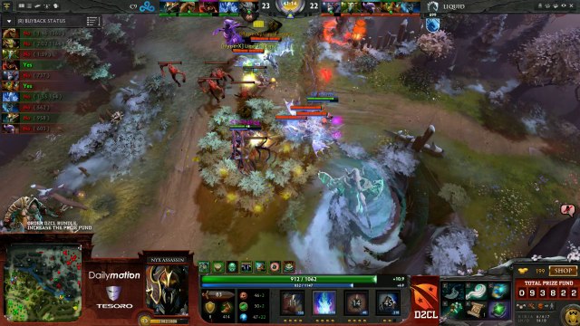 Cloud9 vs Team Liquid Game 1 - DOTA 2 Champions League - Capitalist & Ayesee