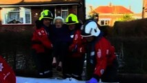 Elderly rescued as flood waters expected to rise in UK