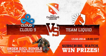Cloud9 vs Team Liquid Game 2 - DOTA 2 Champions League - Capitalist & Ayesee