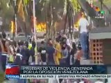 Maduro presenta antecedentes  de violencia fascista