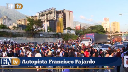 Tarde de protestas en Chacao