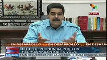 Severa justicia habrá contra autores intelectuales: Maduro
