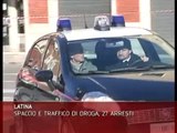 LATINA: TRAFFICO E SPACCIO DI DROGA, 27 ARRESTI