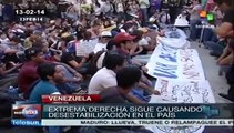 Opositores venezolanos llevan a cabo actos de violencia en Caracas