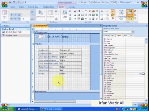 MS Access 2007 Part9 - free Tutorial Urdu and Hindi language by Microsoft Office