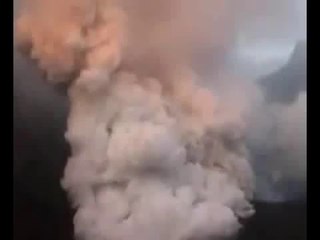 Mount Kelud Volcano, Eruption, and Lava Feb 13, 2014