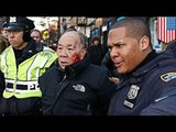Police brutality: New York police beat old man for jaywalking