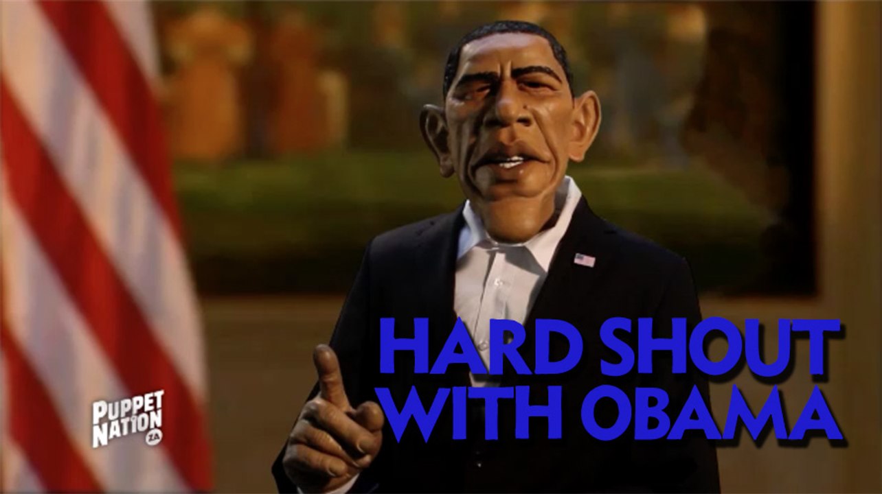 Hard Shout with Obama
