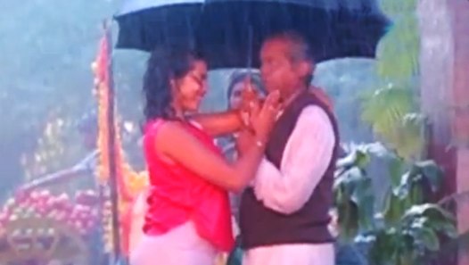HOT Girl Kiss An Old Man Idhayathai Thirudathe Tamil Film Video