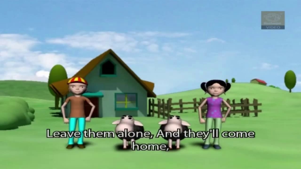 Nursery Rhymes Lullabies - Little Boo Beep Has Lost Her Sheep - With Lyrics