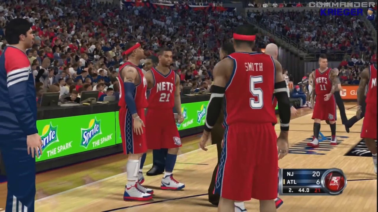 NBA 2K12 (22)_ Eure Nets gegen die Hawks _live_ von Eurem CommanderKrieger