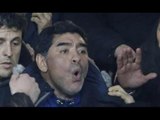 Napoli-Roma - L'arrivo di Maradona al San Paolo -2- (12.02.14)