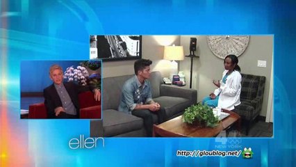 Ellen Is In Bruno Mars' Ear Part 1 Feb 10 2014