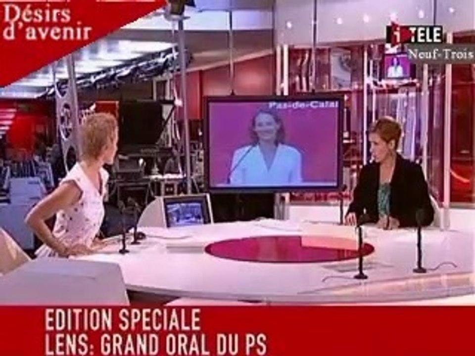 Ségolène lens Grand oral du ps