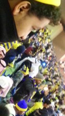 لقطات من ابداع جمهور الشمس في مباراة الاتفاق من تصويري